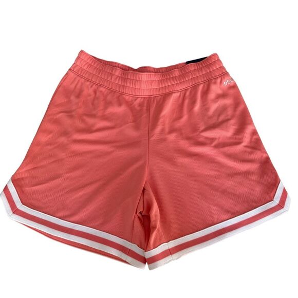 DSG MESH MID-RISE SHORTS GIRLS coral size L 14 NWT relaxed fit - Picture 1 of 5